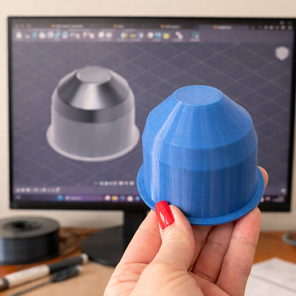 Od modelu w CAD do gotowego elementu