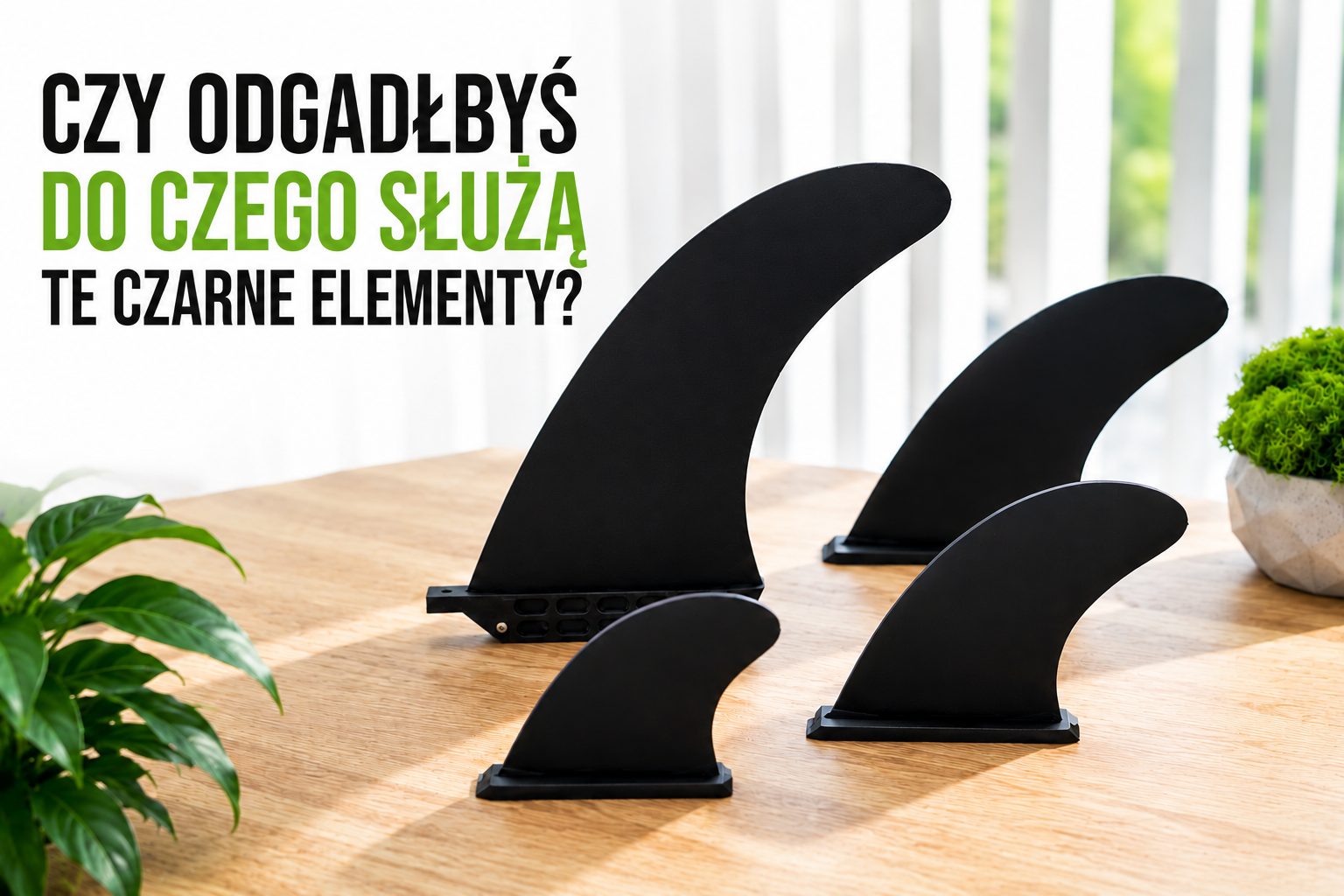 Czy odgadłbyś do czego służą te czarne elementy?