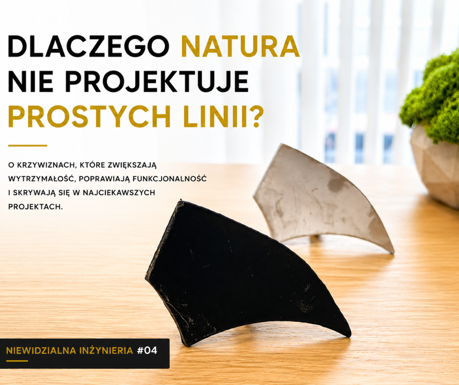 Dlaczego natura nie projektuje prostych linii?