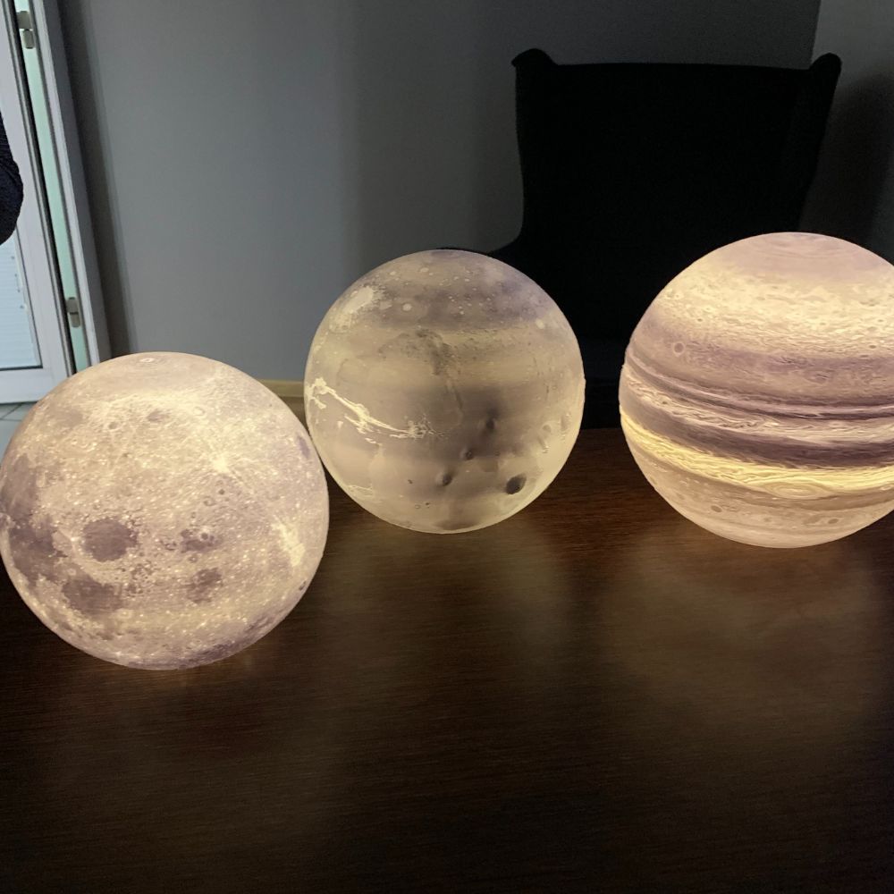 Lampki, lampy nocne, inspirowane zdjęciami, logotypami