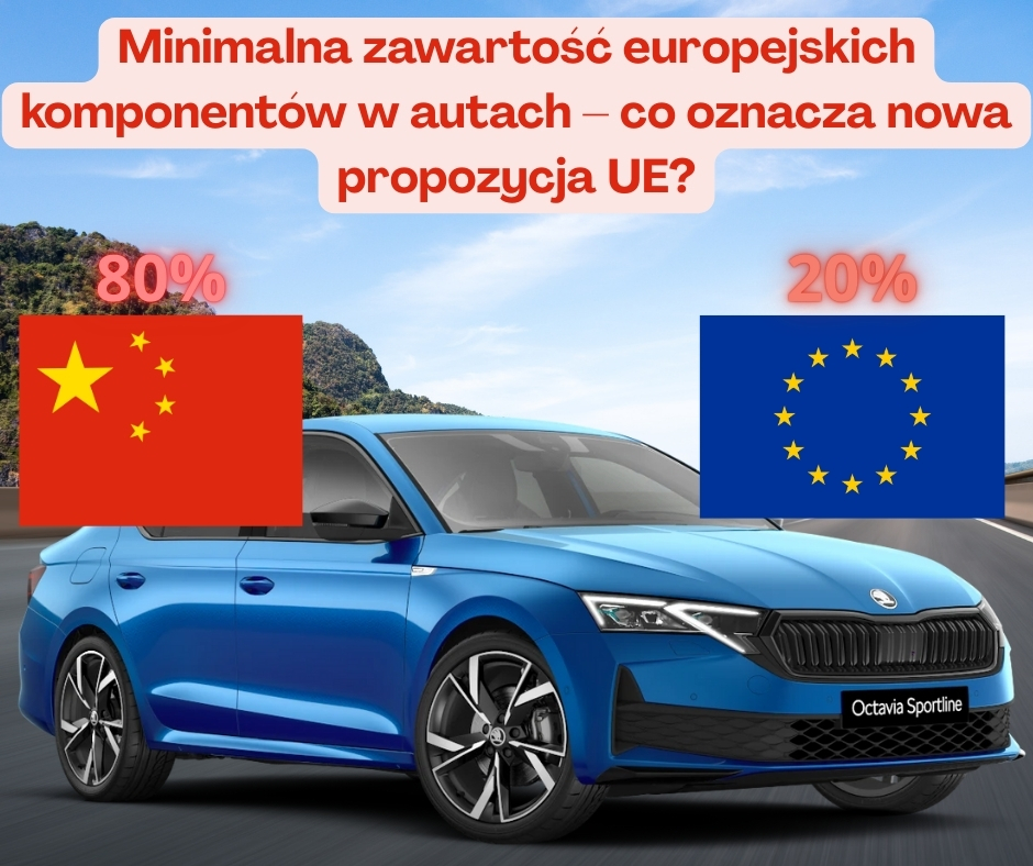 Minimalna zawartość europejskich komponentów w autach – co oznacza nowa propozycja UE?
