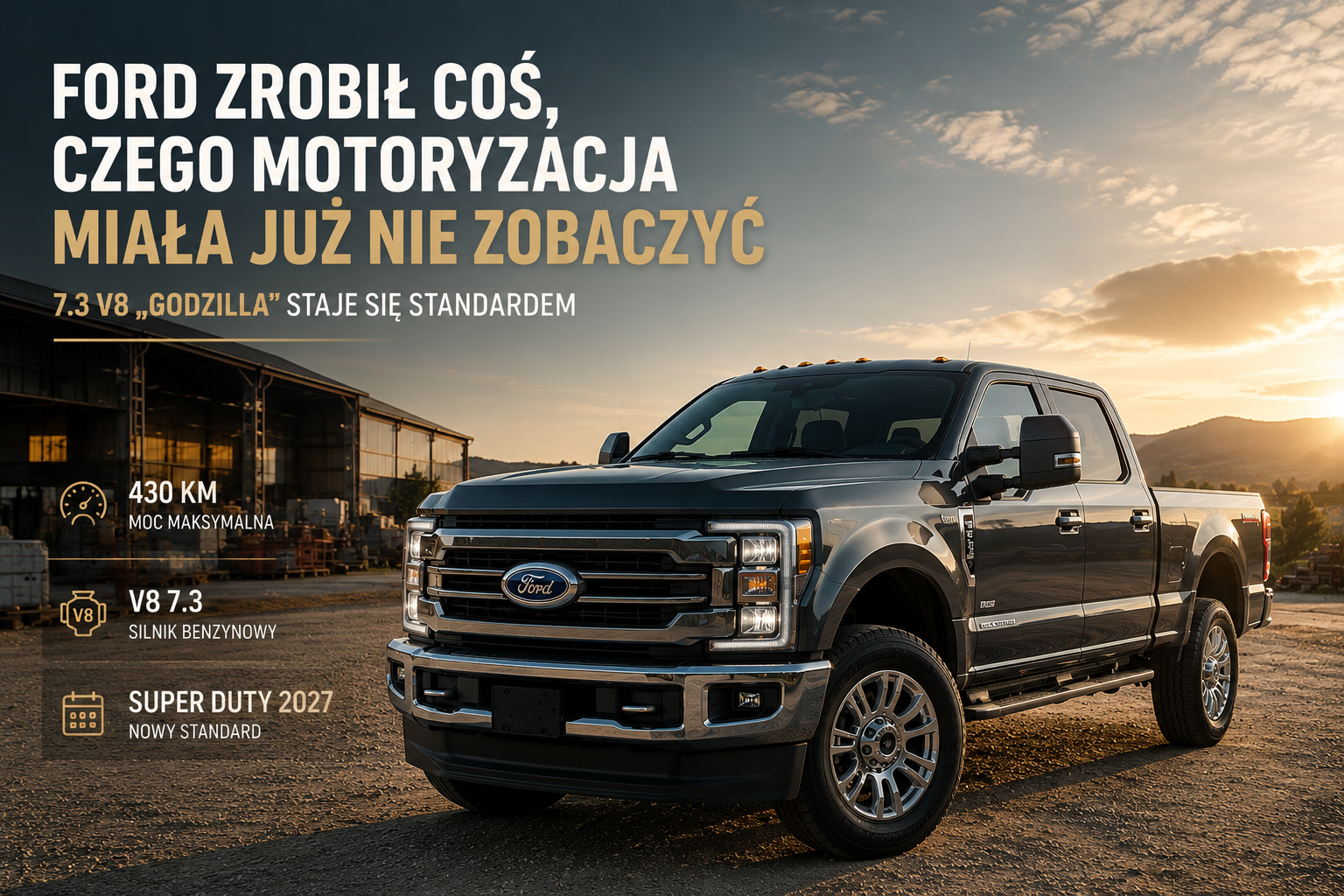 Ford zrobił coś, czego motoryzacja miała już nie zobaczyć. ...