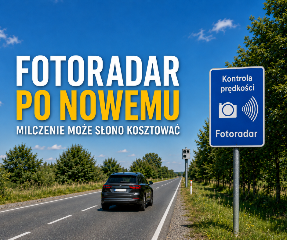 Fotoradar zrobi zdjęcie, a milczenie może kosztować więcej niż mandat. Rząd chce zmienić cały system.