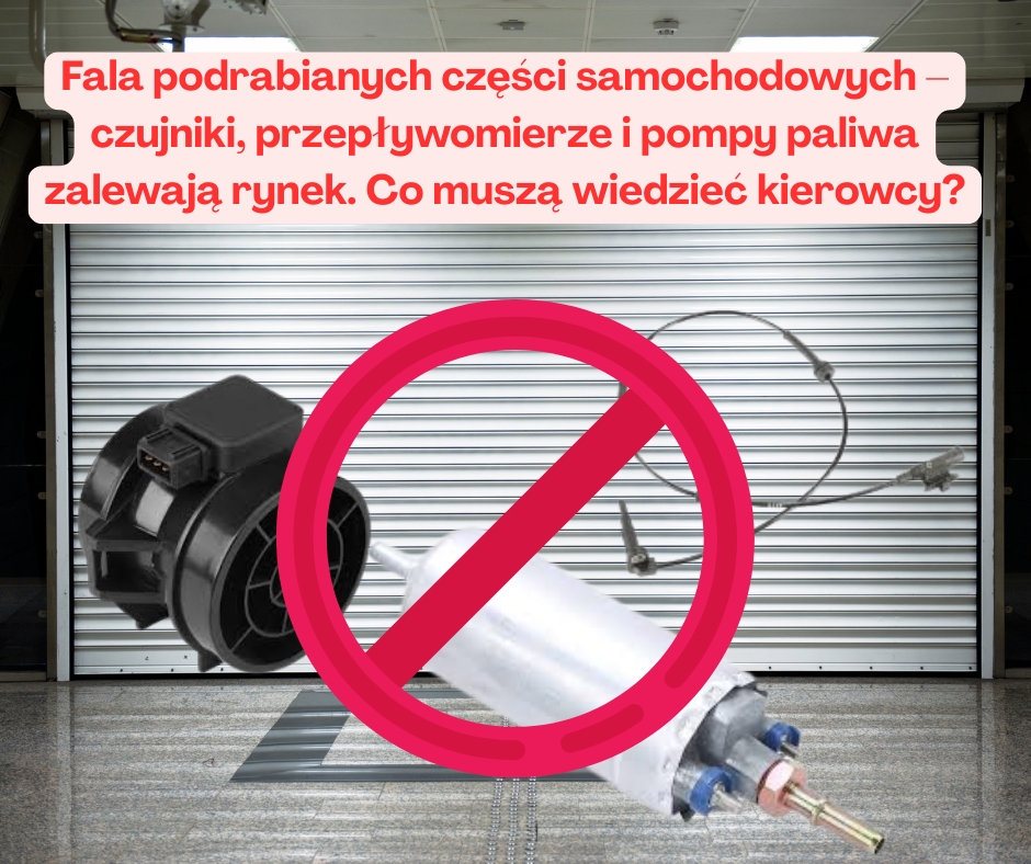 Fala podrabianych części samochodowych – czujniki, ...