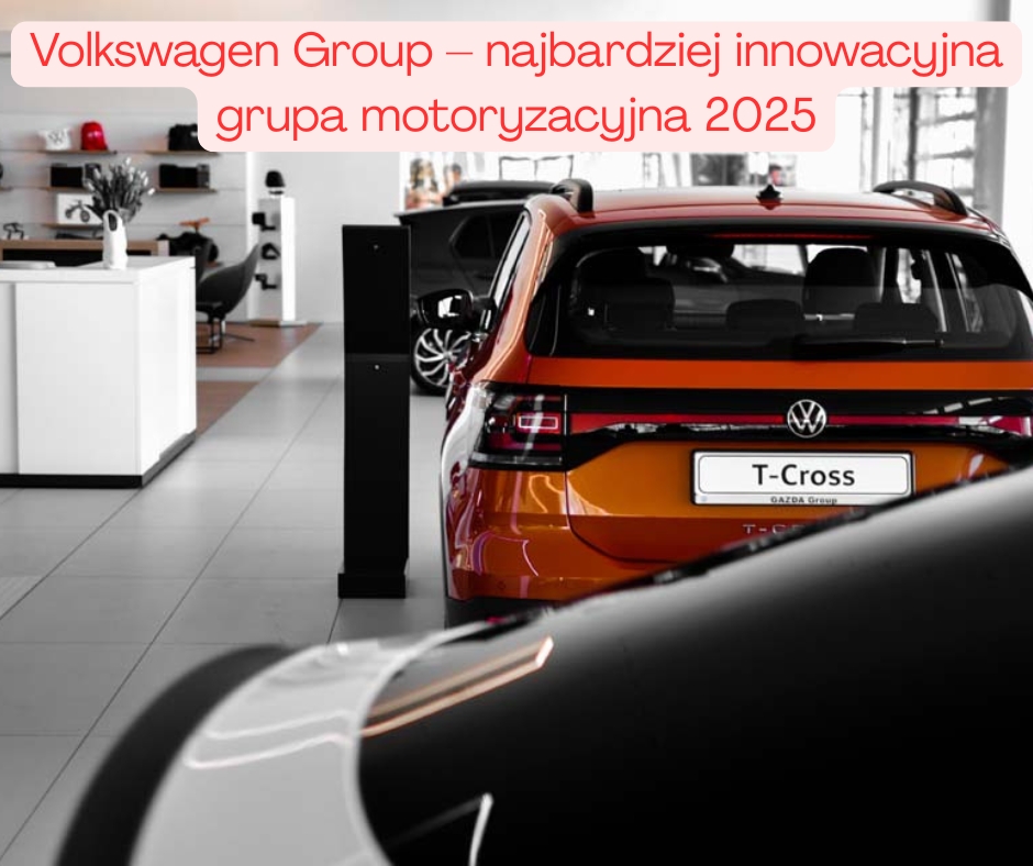 Volkswagen Group – najbardziej innowacyjna grupa motoryzacyjna 2025