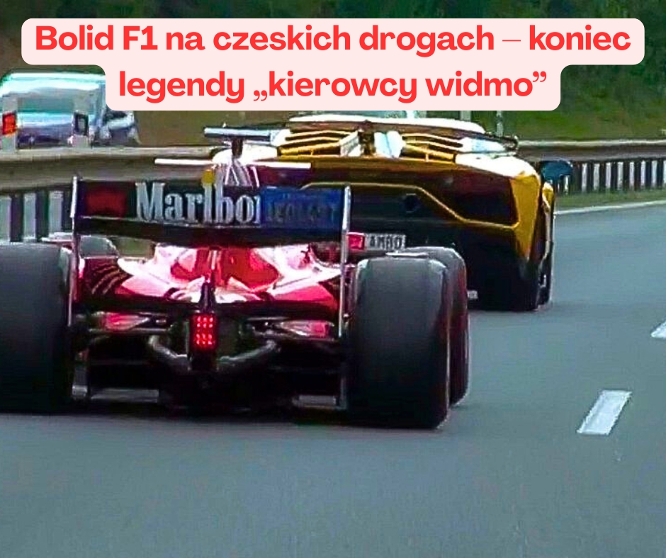 Bolid F1 na czeskich drogach – koniec legendy „kierowcy widmo”