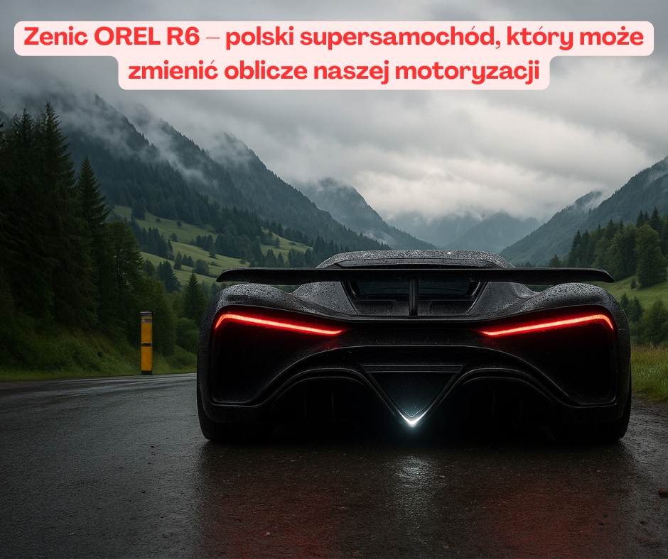 Zenic OREL R6 – polski supersamochód, który może zmienić oblicze naszej motoryzacji