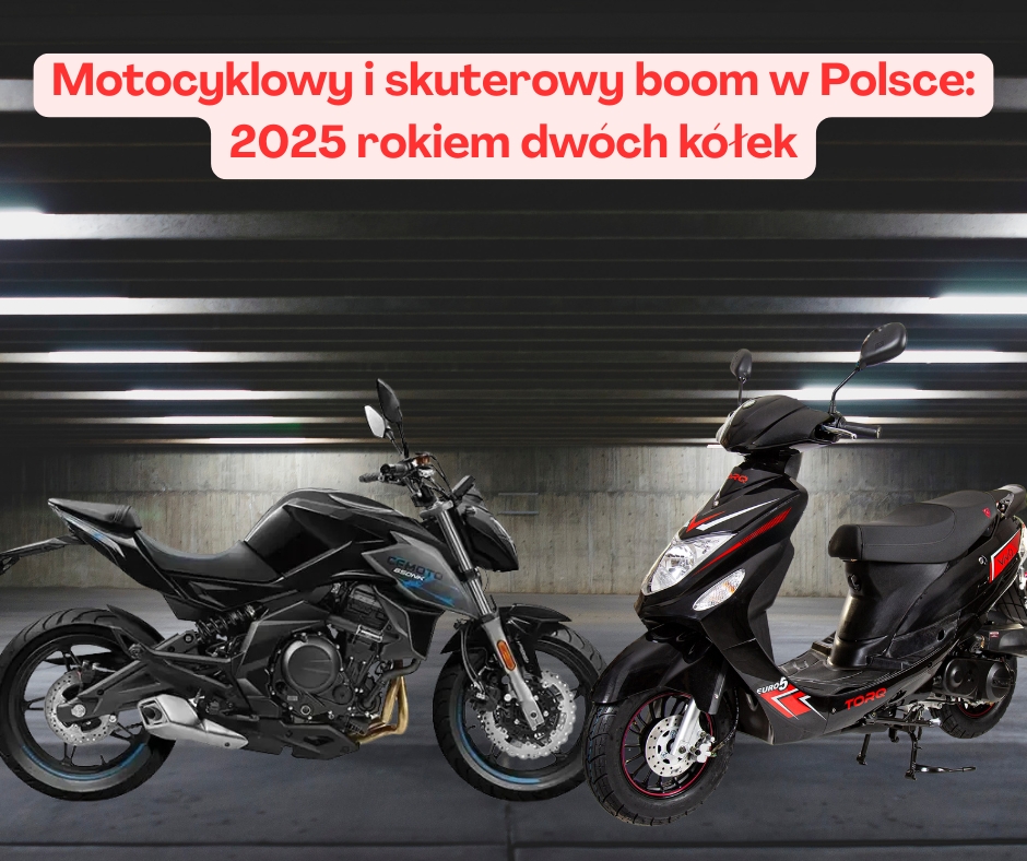 Motocyklowy i skuterowy boom w Polsce: 2025 rokiem dwóch kółek