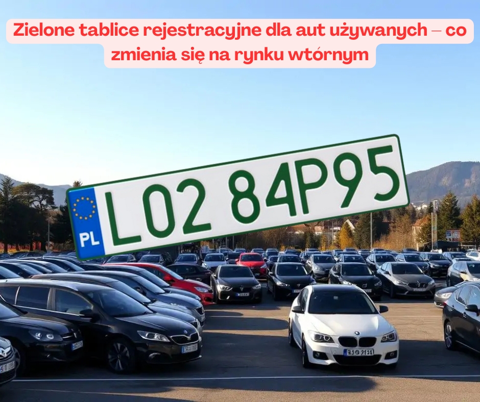 Zielone tablice rejestracyjne dla aut używanych – co zmienia się na rynku wtórnym