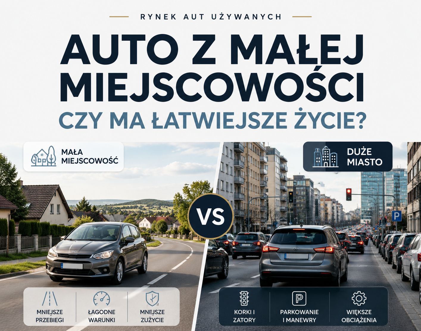 Czy auta z małych miejscowości naprawdę mają łatwiejsze ...
