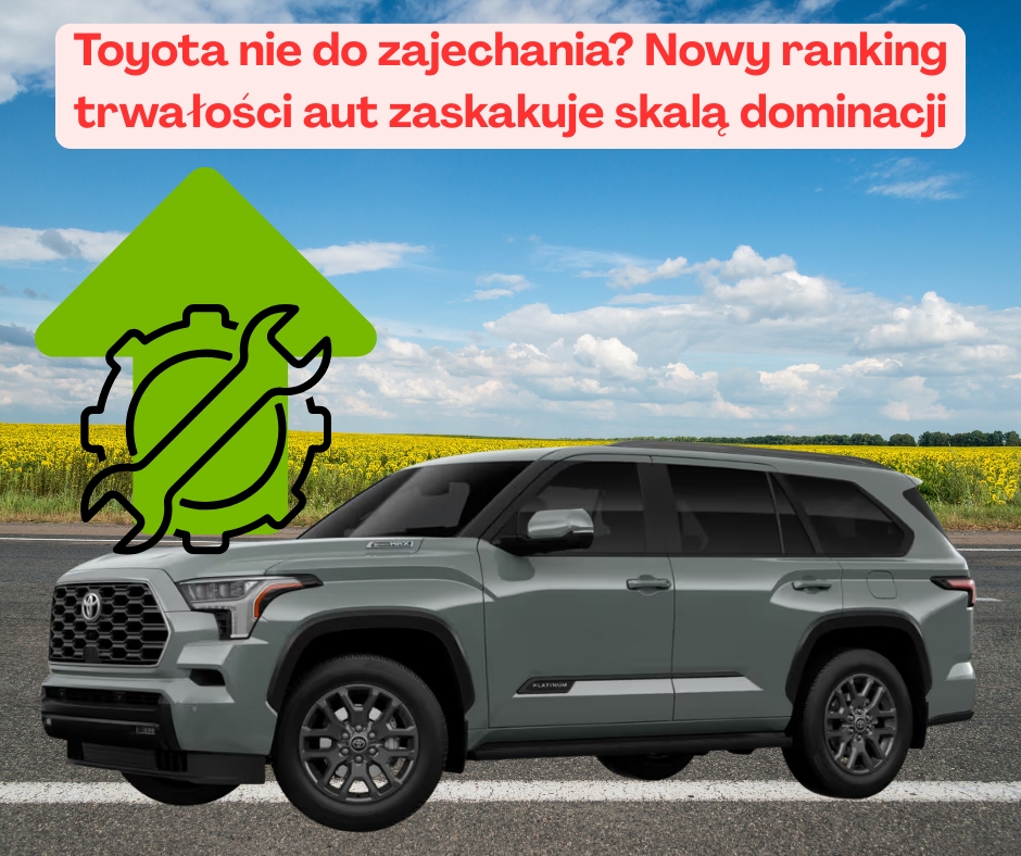Toyota nie do zajechania? Nowy ranking trwałości aut zaskakuje skalą dominacji