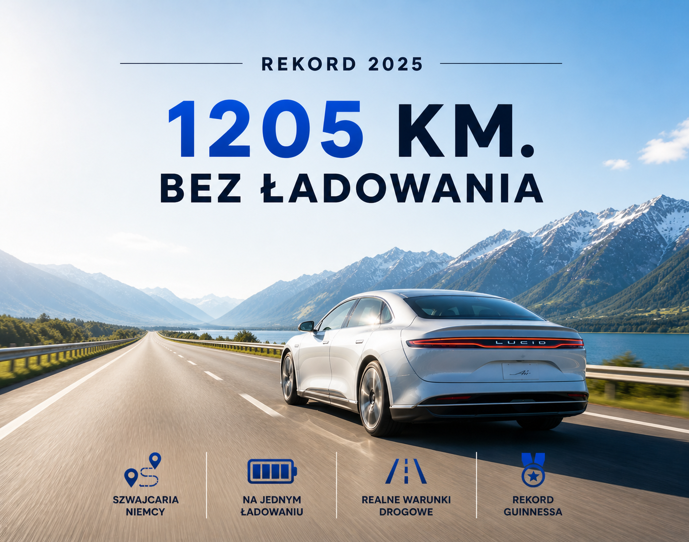 Rekord 1205 km elektrykiem. Przełom czy jednorazowy ...