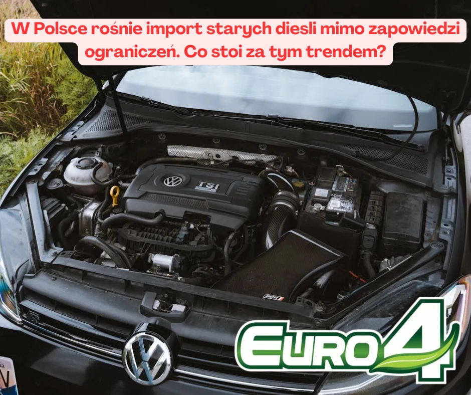 W Polsce rośnie import starych diesli mimo zapowiedzi ograniczeń. Co stoi za tym trendem?