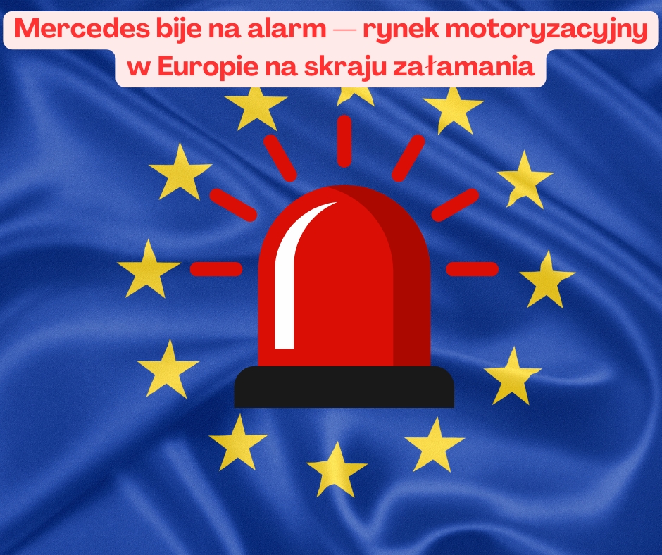 Mercedes bije na alarm — rynek motoryzacyjny w Europie na skraju załamania