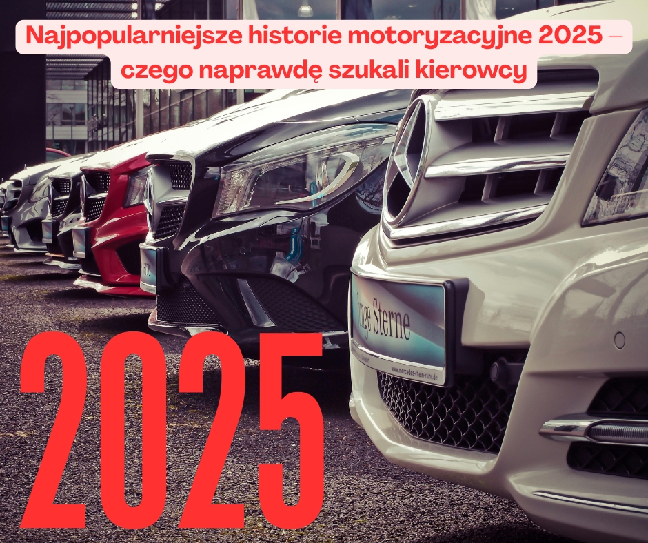 Najpopularniejsze historie motoryzacyjne 2025 – czego naprawdę szukali kierowcy