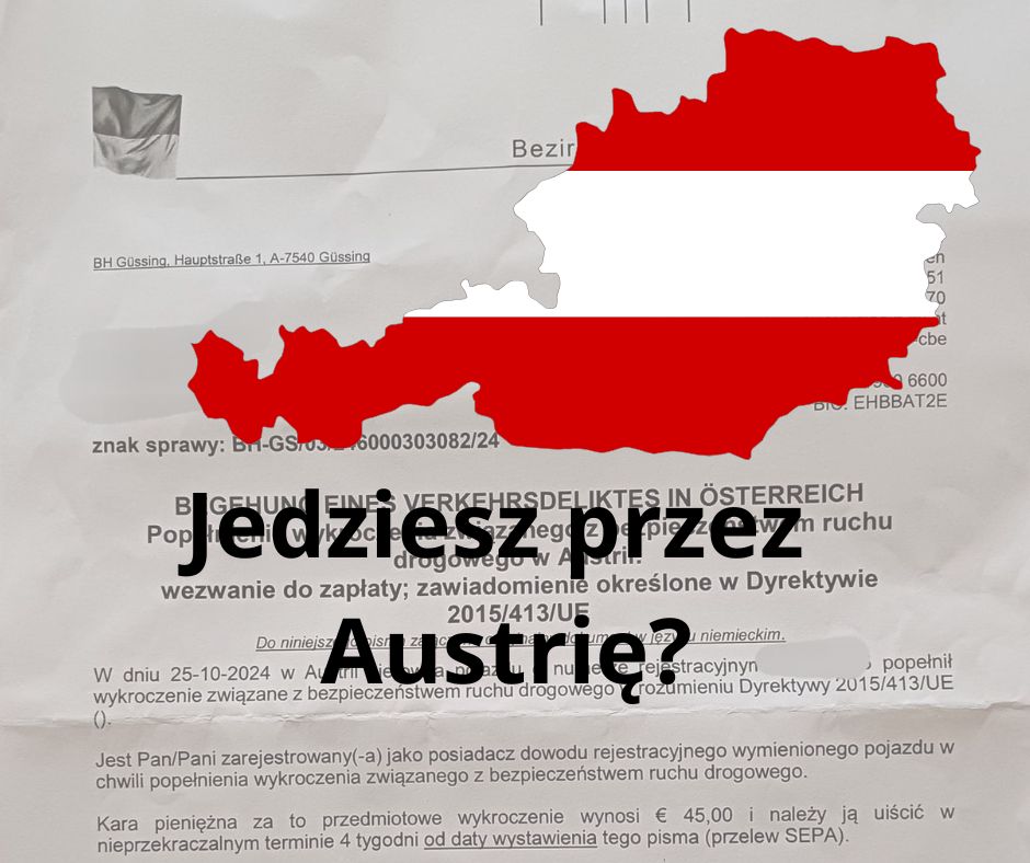 Nowe przepisy w Austrii: Możesz stracić samochód za nadmierną prędkość