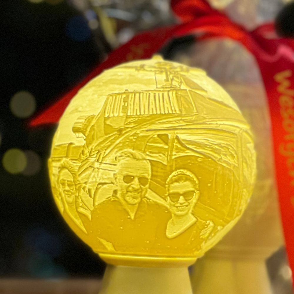 Wieczko w kształcie czapki św. Mikołaja 