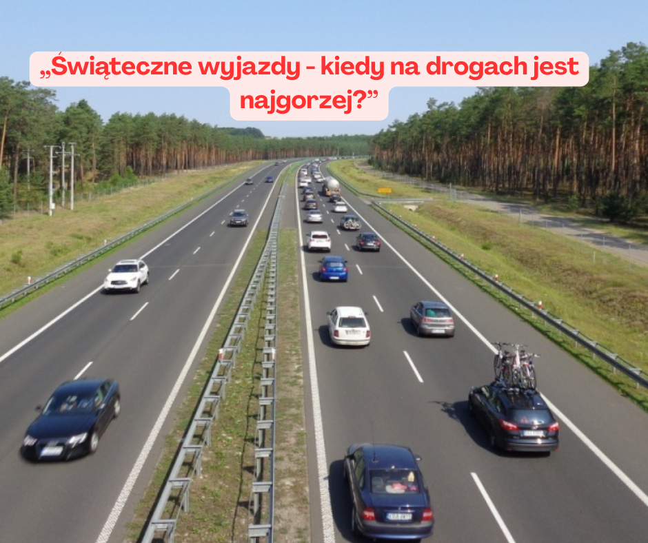 Świąteczne wyjazdy – kiedy na drogach jest najgorzej?