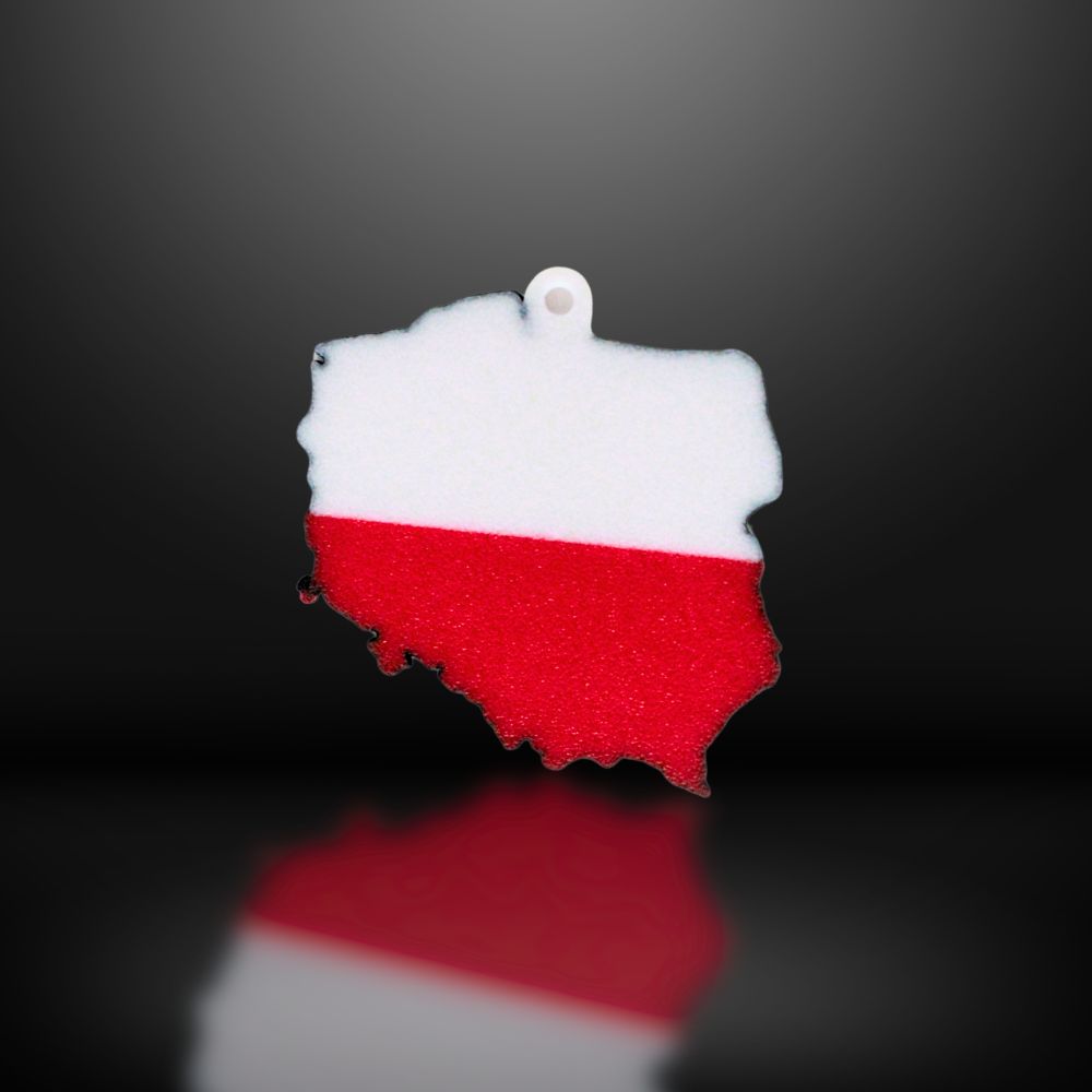 Brelok z konturem miasta Radom