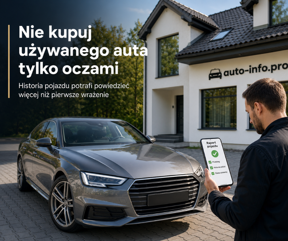 Kupujesz używane auto? Najpierw sprawdź, czy jego historia trzyma się całości.