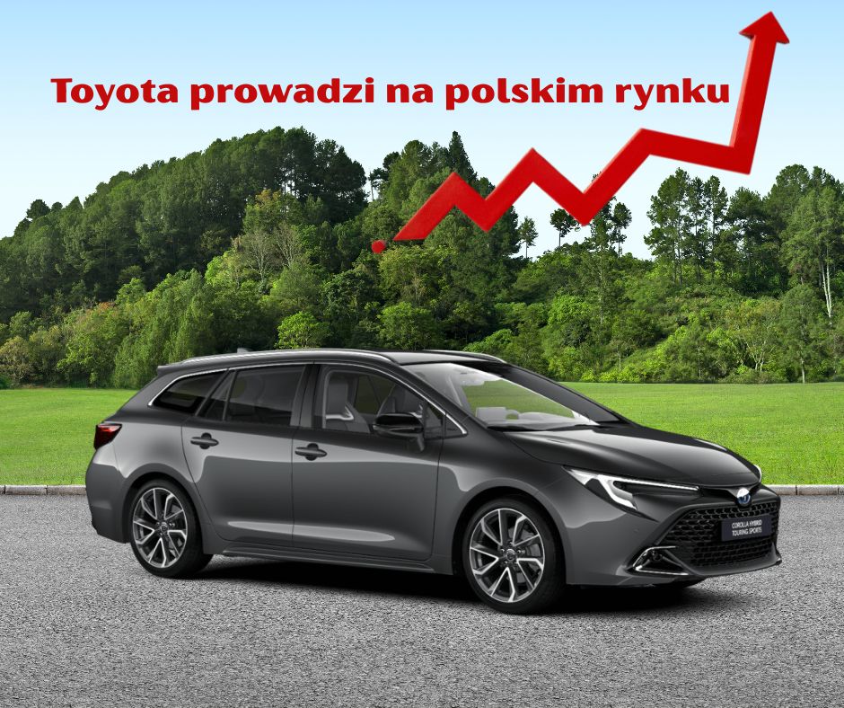Maj 2025 na polskim rynku motoryzacyjnym: Toyota liderem, chińskie marki w natarciu