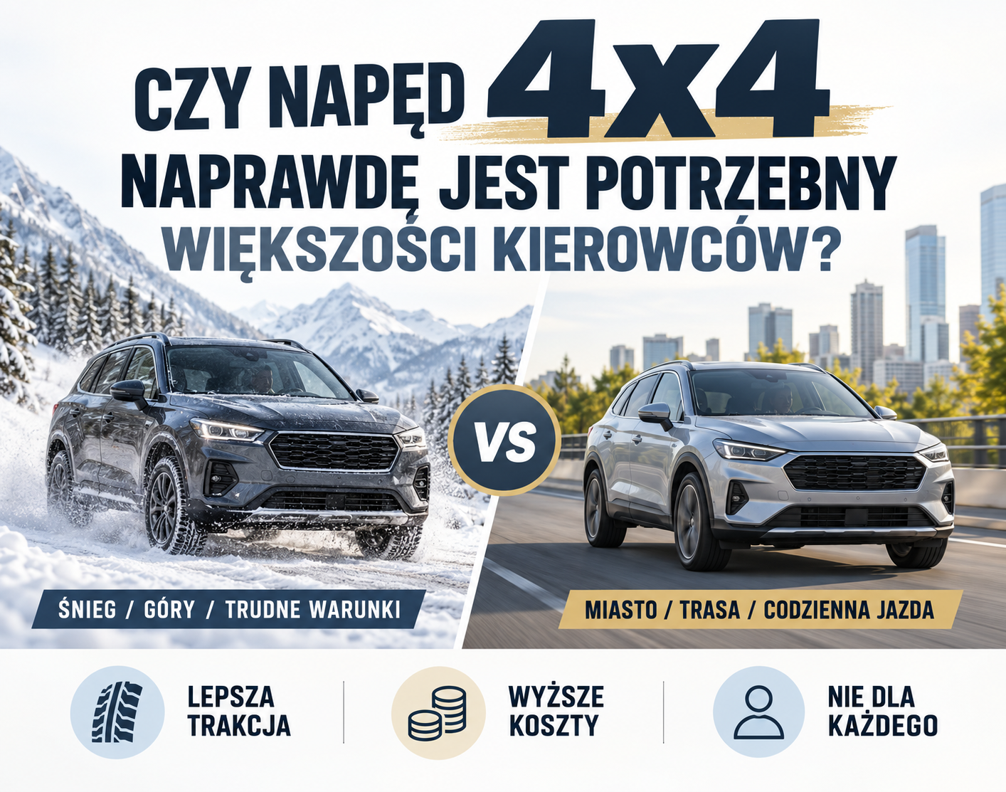 Czy napęd 4x4 naprawdę jest potrzebny większości ...