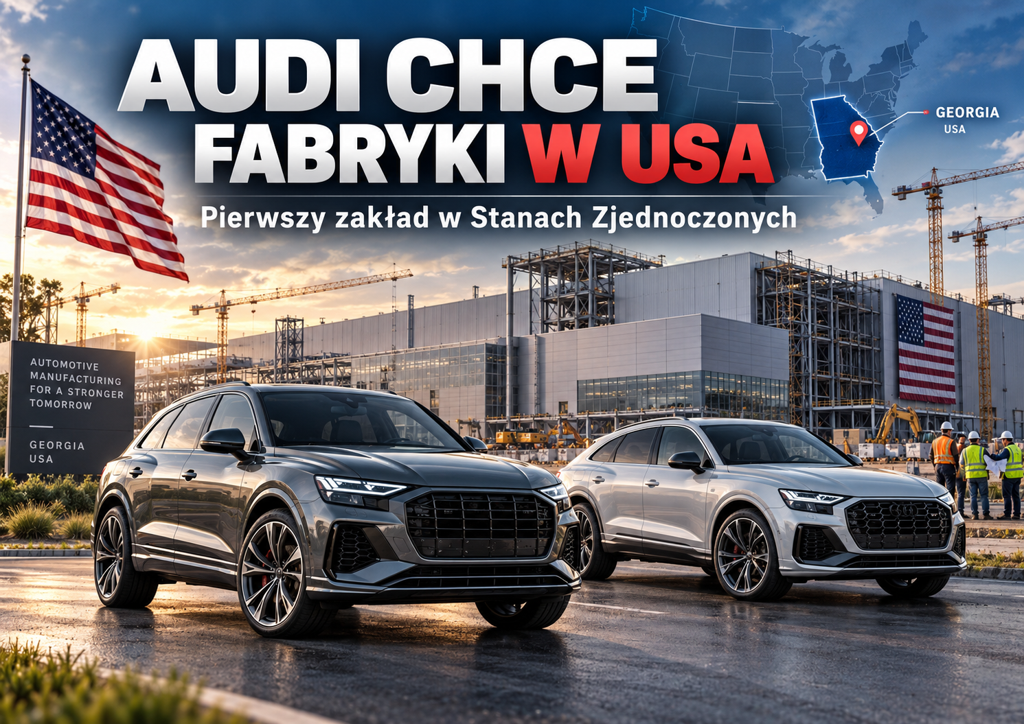 Audi chce zbudować pierwszą fabrykę samochodów ...