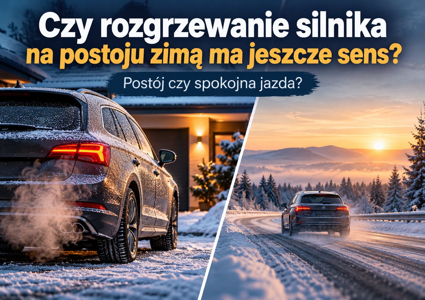 Czy rozgrzewanie silnika na postoju zimą ma jeszcze ...