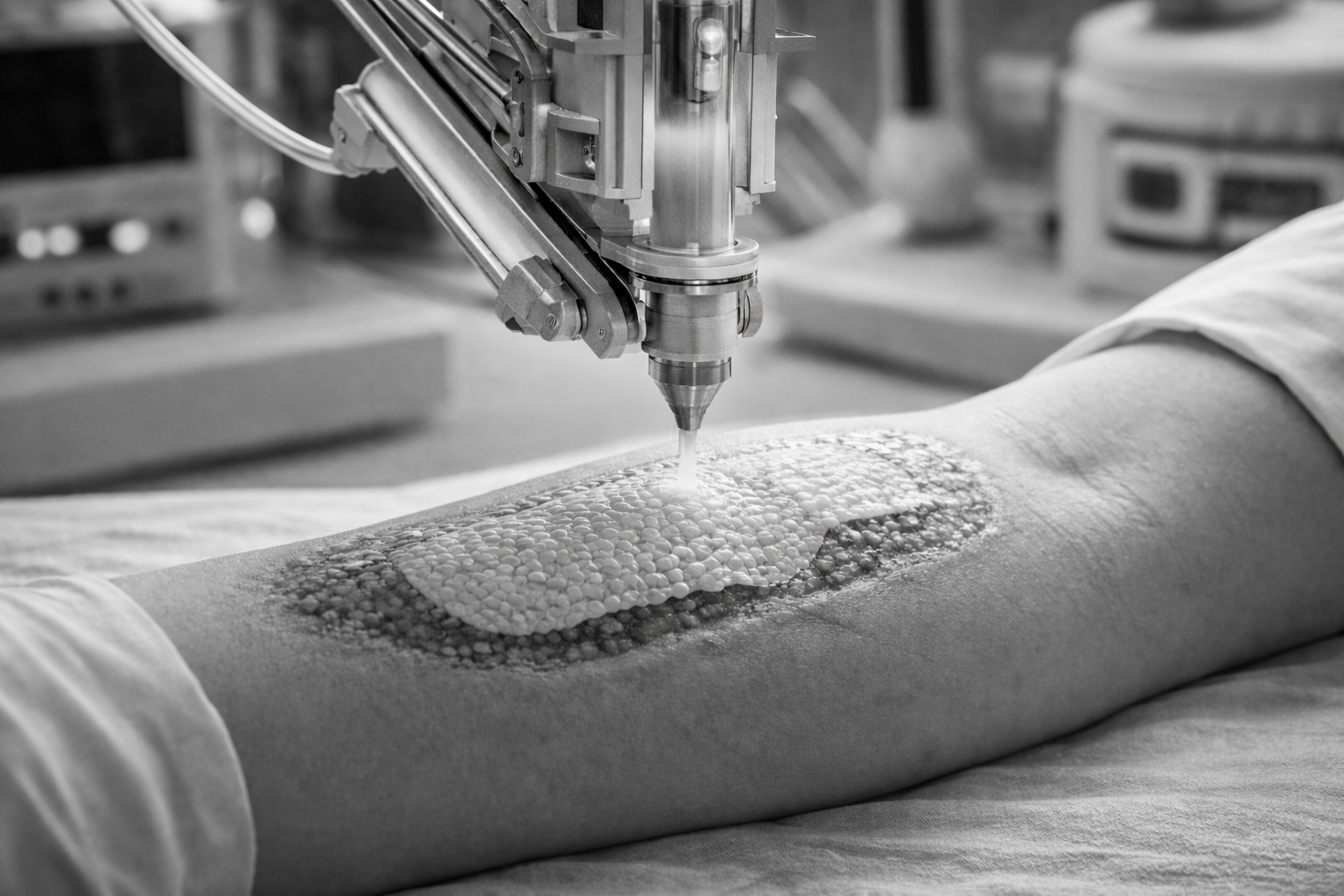 Druk 3D skóry – czy “żywe” opatrunki zmienią przyszłość medycyny?