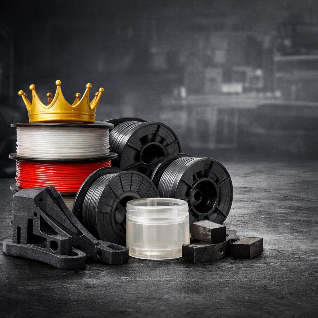 „PLA przestaje być królem? Nowa fala materiałów technicznych”