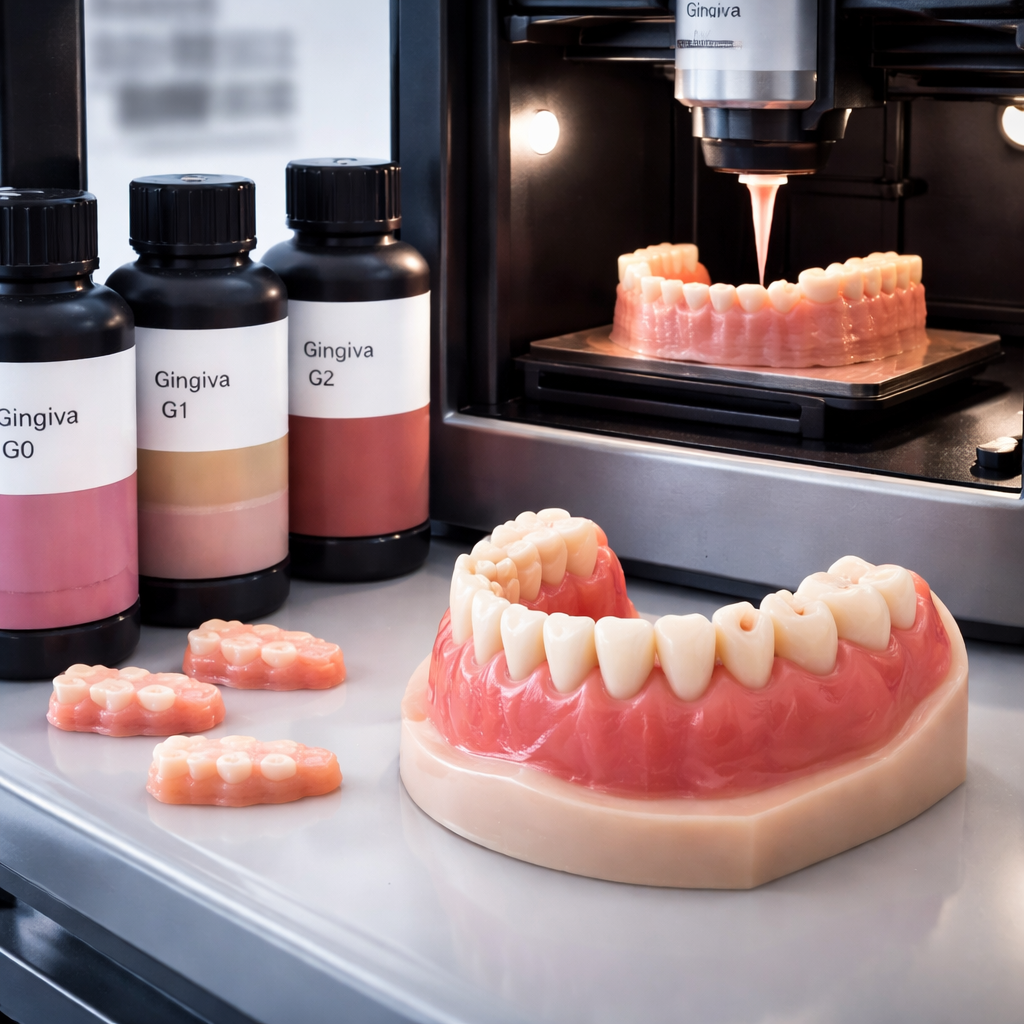 Druk 3D zmienia… kolor dziąseł. Technologia, o której mało kto mówi