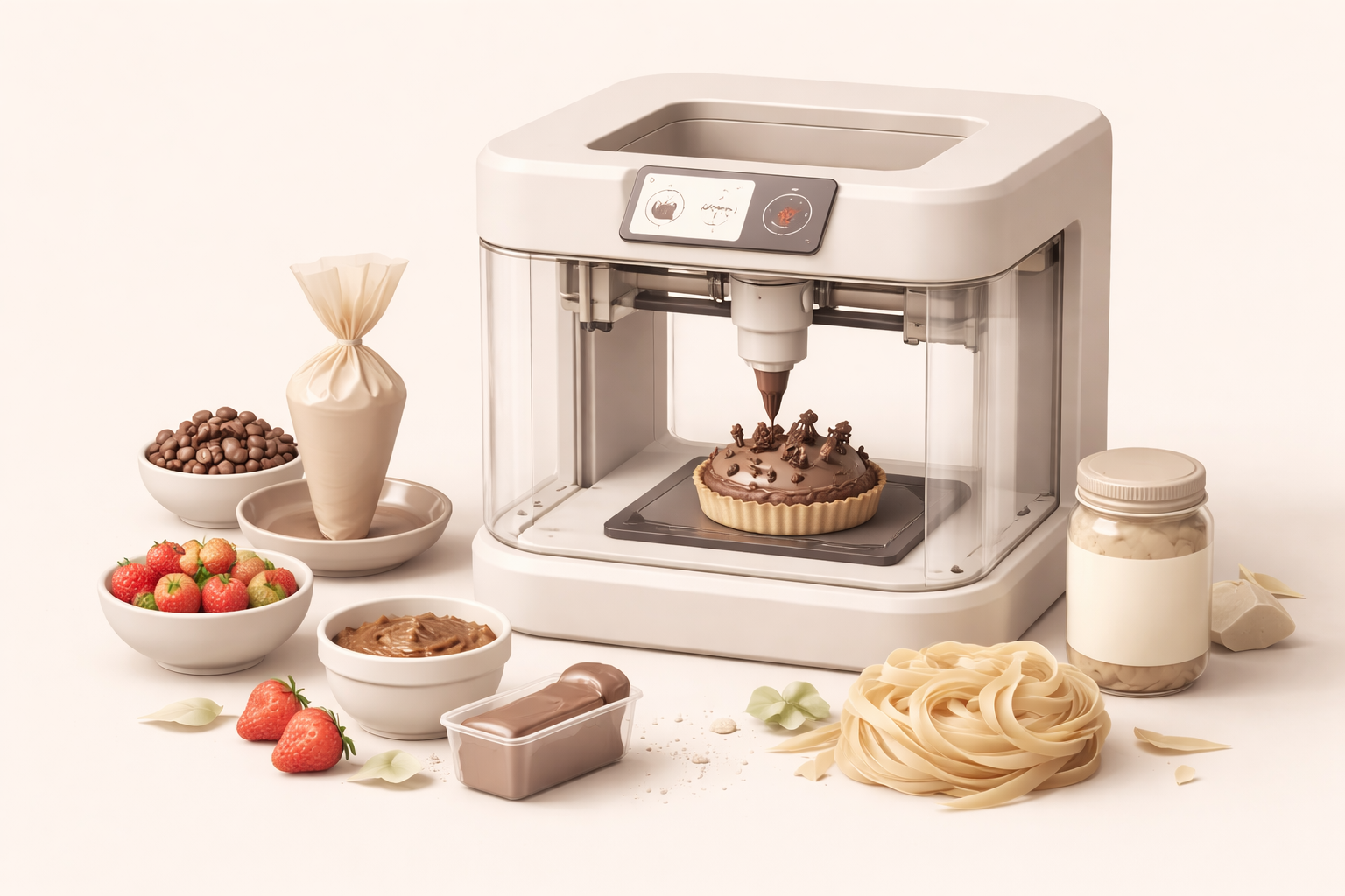 Restauracje zaczynają drukować jedzenie. To dopiero początek.