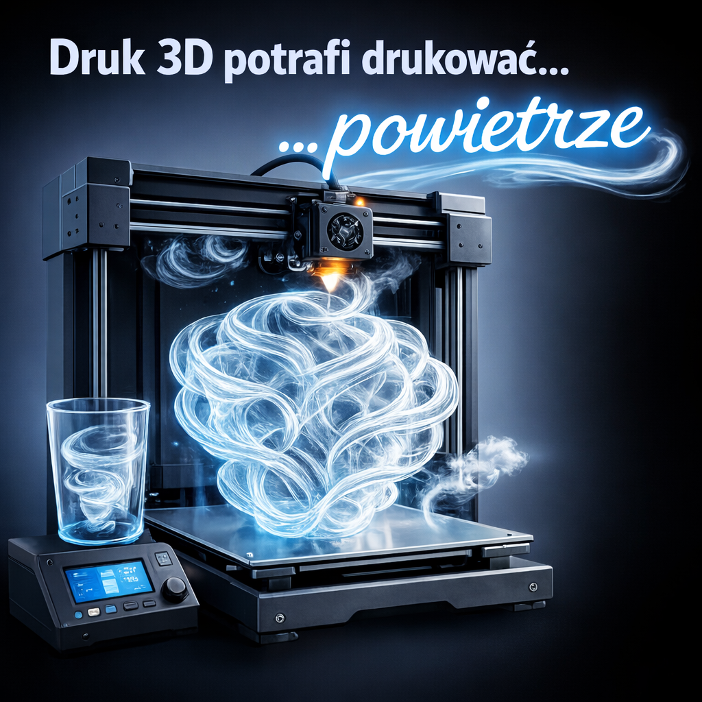 Druk 3D potrafi drukować… powietrze