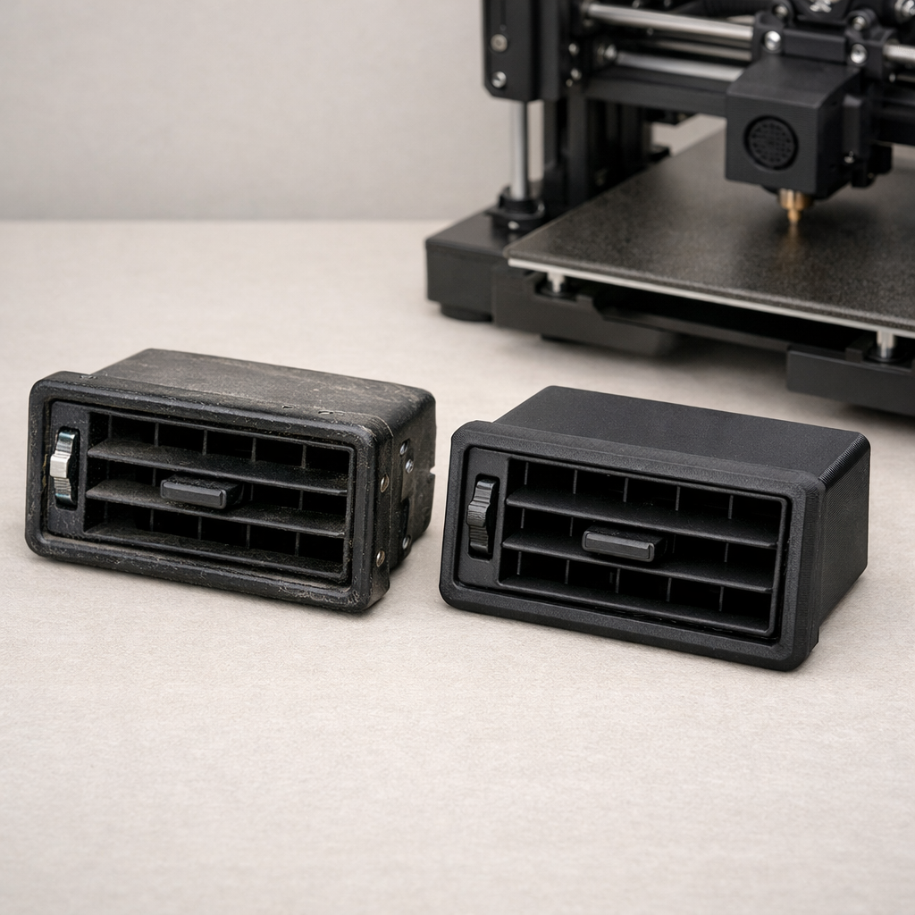 Czy druk 3D może odtworzyć części do samochodów sprzed 50 lat