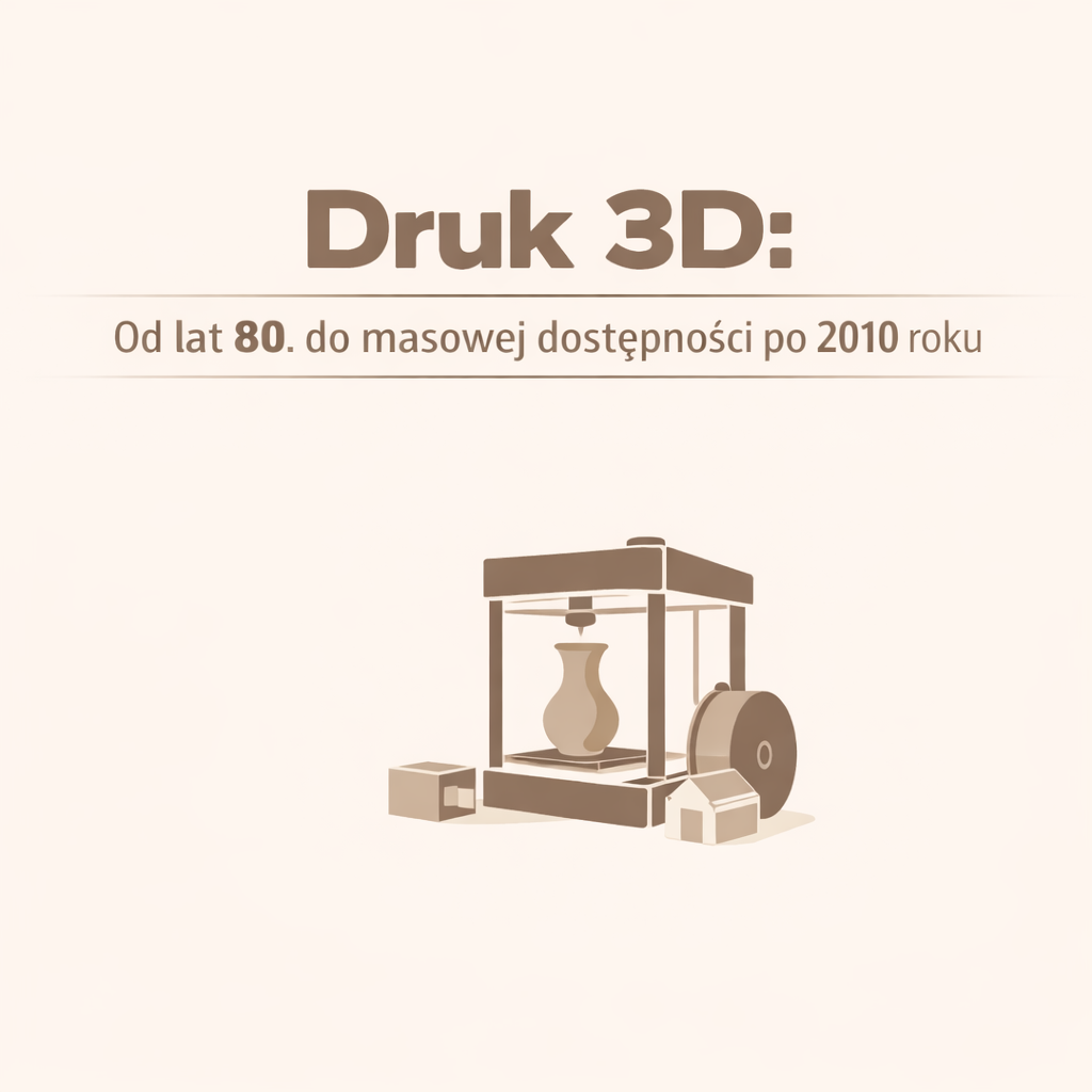 Druk 3D: technologia sprzed 40 lat, która dopiero teraz pokazuje swój potencjał