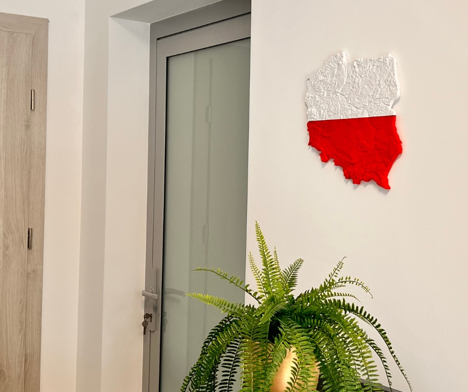 To nie tylko mapa. To kawałek Polski, który możesz mieć u siebie