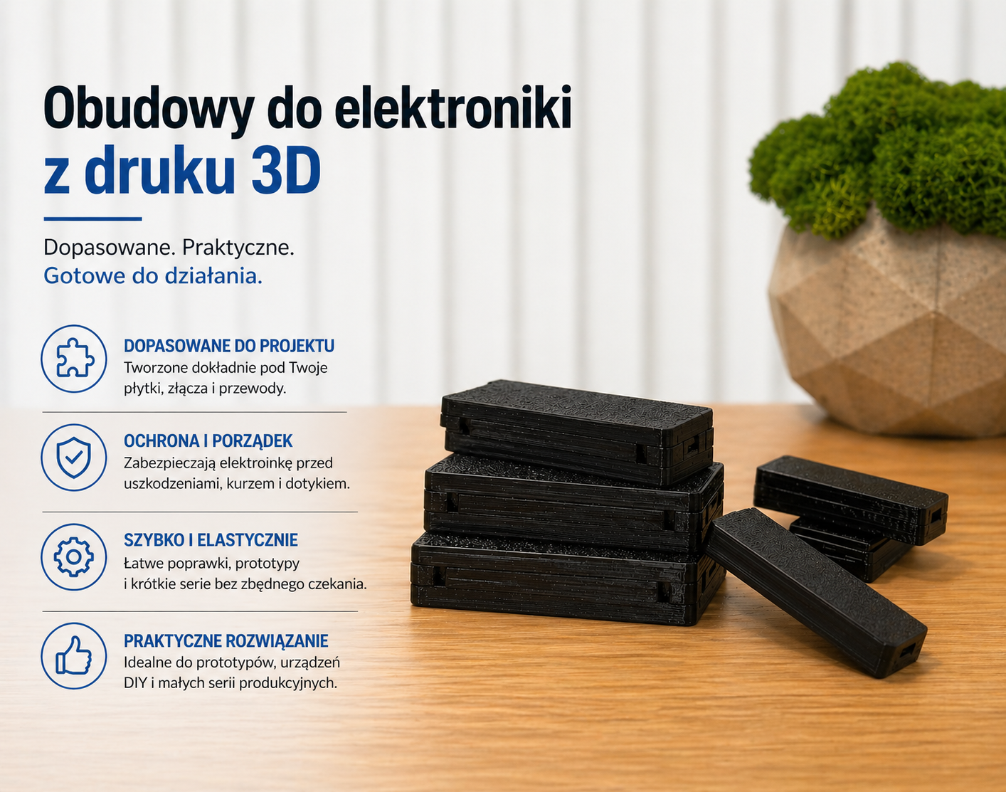 Projekt gotowy… i co dalej? Bez obudowy to wciąż półprodukt