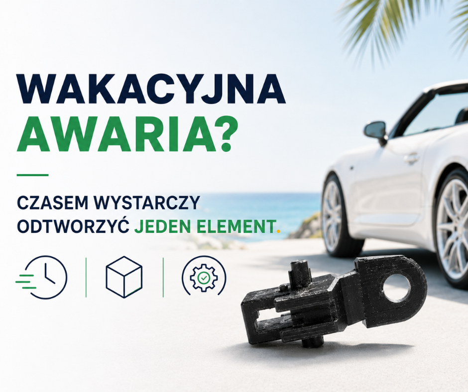Piękna pogoda, kabriolet gotowy. Zatrzymał go detal wielkości paznokcia.