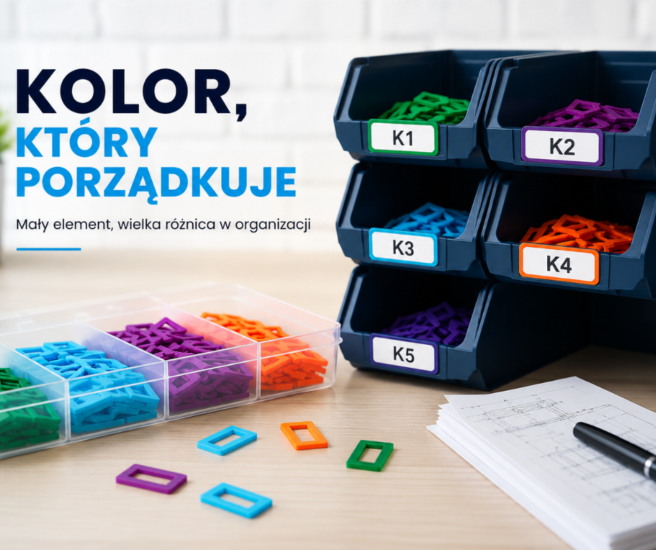 Kolor porządkuje produkcję.