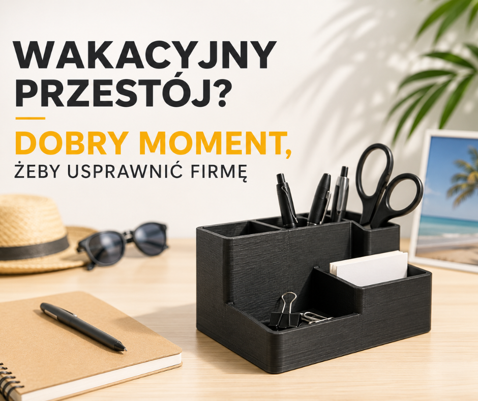 Wakacyjny przestój? Dobry moment, żeby usprawnić firmę.