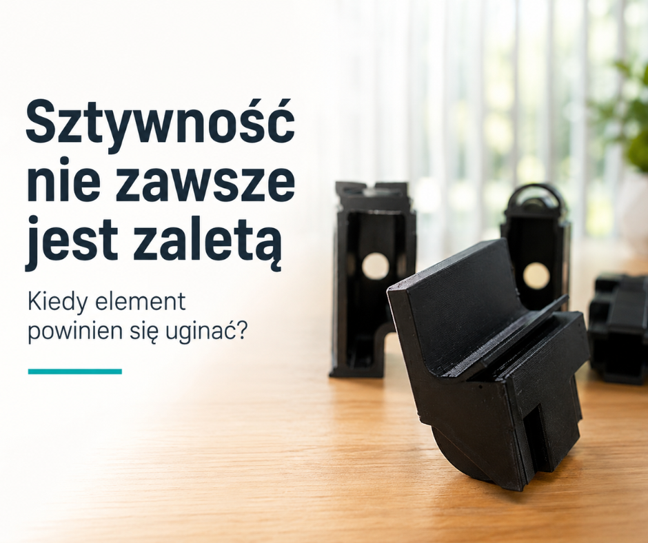 Sztywność nie zawsze jest zaletą. Kiedy element powinien się uginać?