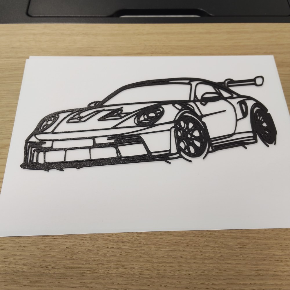 Minimalistyczny plakat mapa miasta czarno‑biały