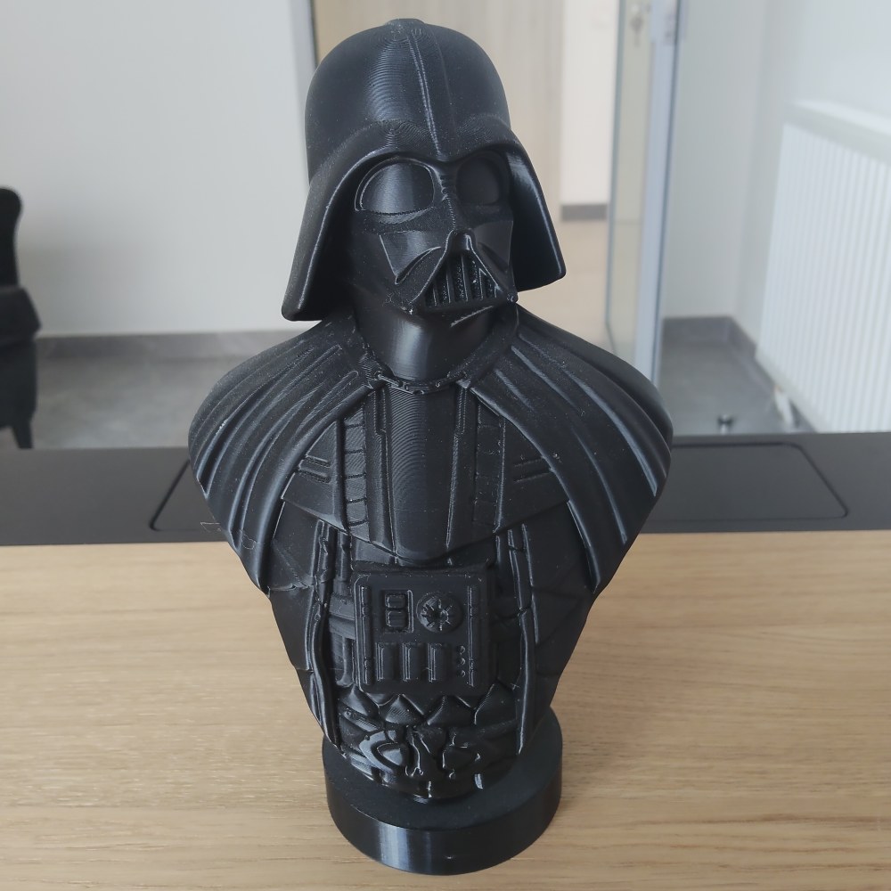 Zielono niebieska żabka 3D na biurko