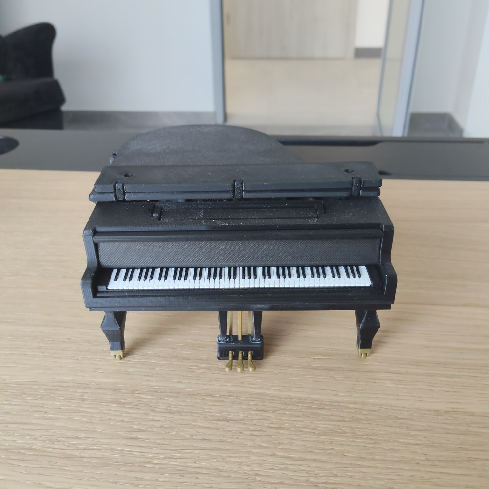 Czarny popiersie superbohatera figurka 3D