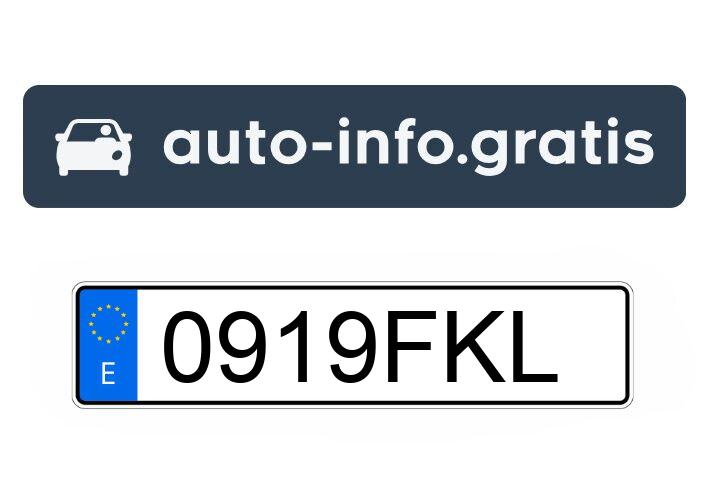 Skradziono pojazd o numerach rejestracyjnych 0919FKL