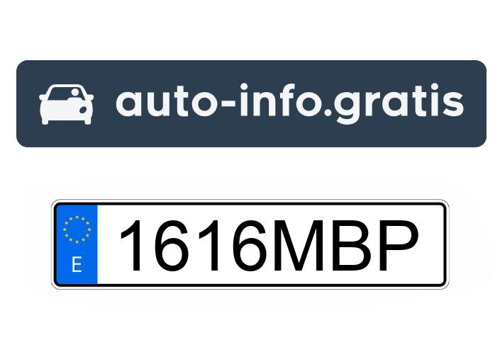 Skradziono pojazd o numerach rejestracyjnych 1616MBP