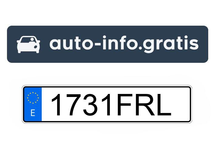 Skradziono pojazd o numerach rejestracyjnych 1731FRL