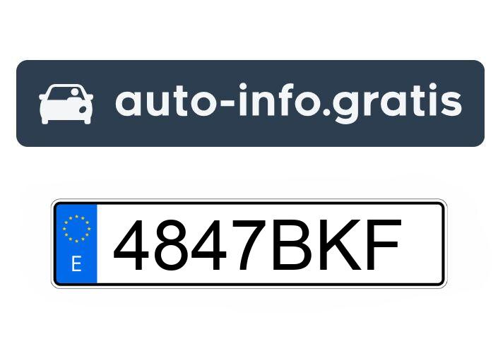 Skradziono pojazd o numerach rejestracyjnych 4847BKF