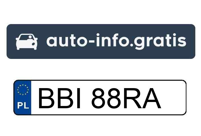 Niewłaściwe dane pojazdu