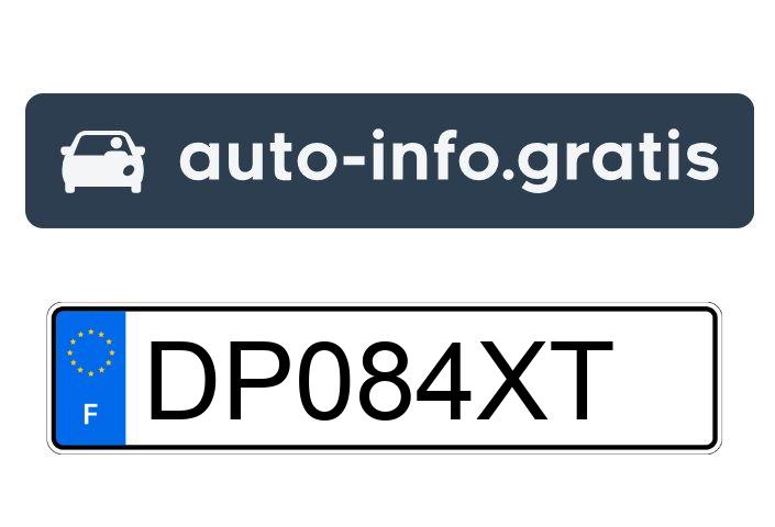 Skradziono pojazd o numerach rejestracyjnych DP084XT